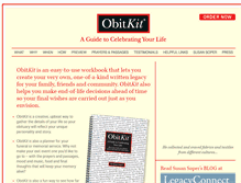 Tablet Screenshot of obitkit.com